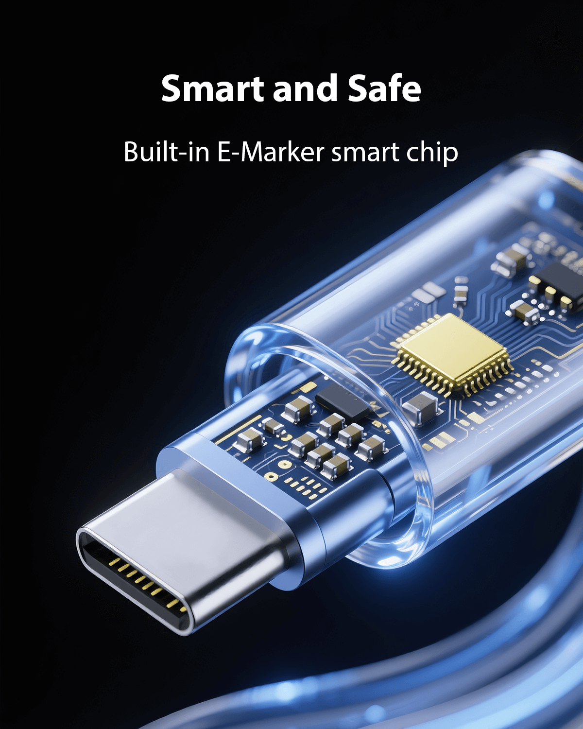 Larnto® MagCable | Magnetic Anti-tangle Cable