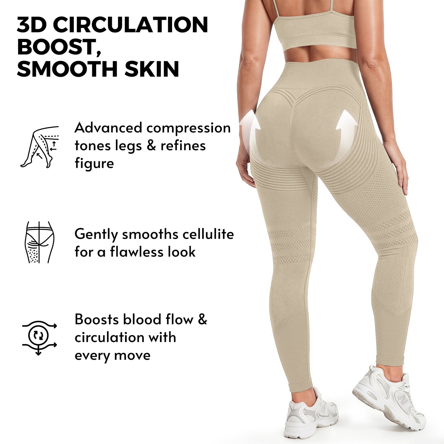 💞LAST DAY 50% OFF ✨3D Anti-Cellulite Leggings