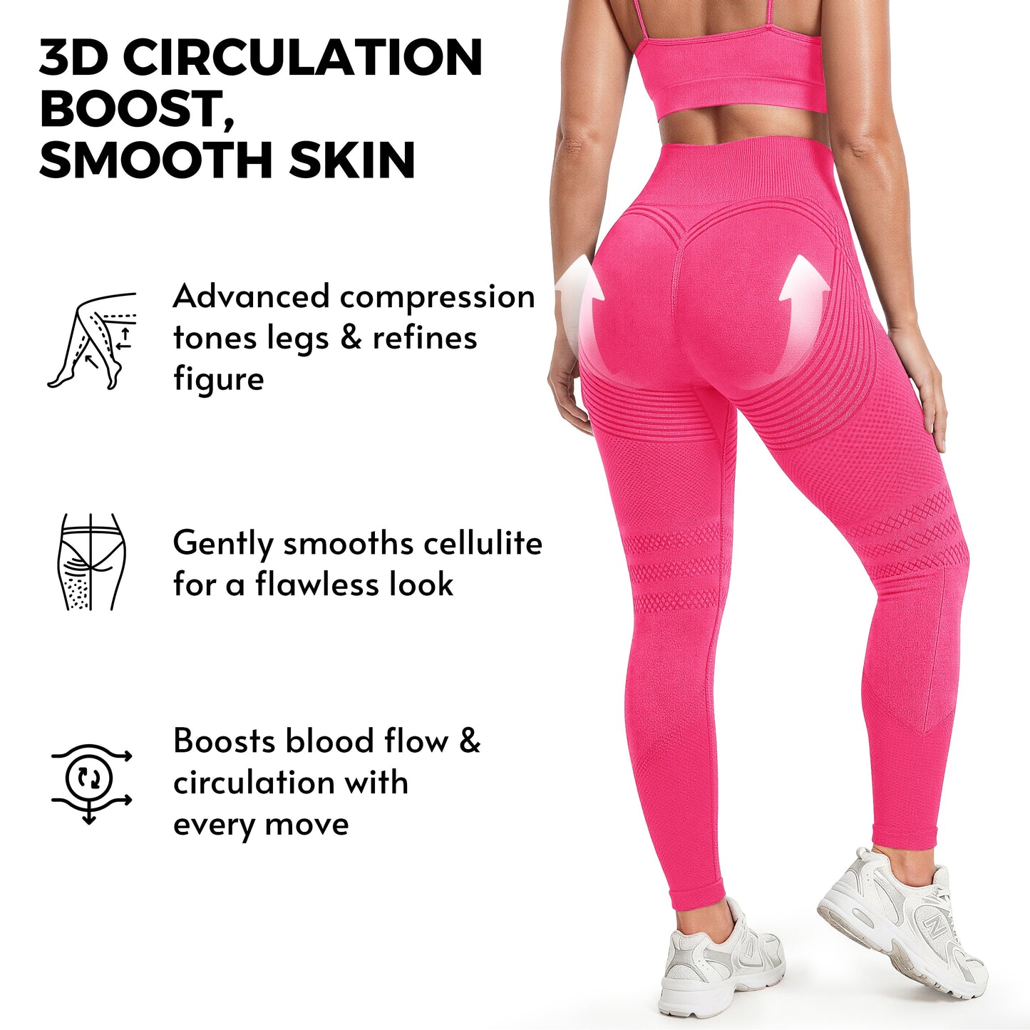 💞LAST DAY 50% OFF ✨3D Anti-Cellulite Leggings