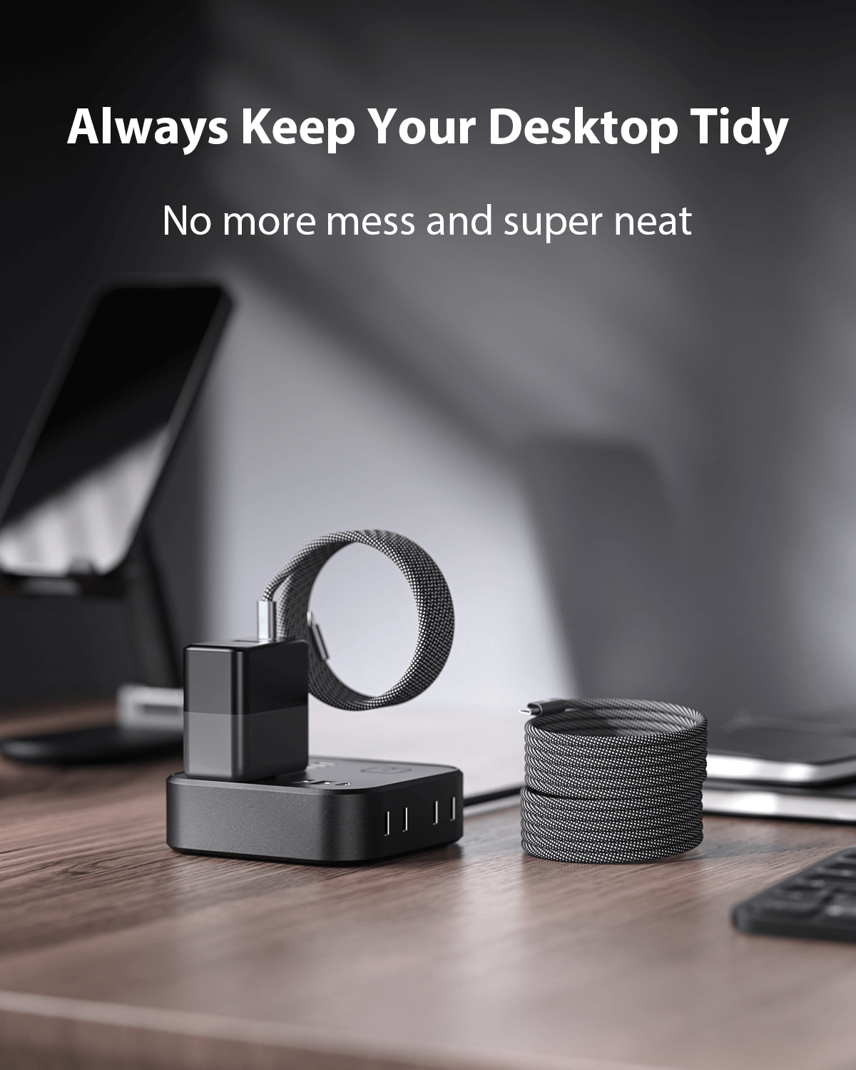 Larnto® MagCable | Magnetic Anti-tangle Cable