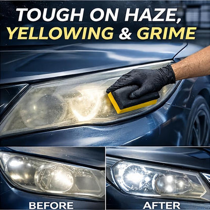 🚘🚗LAST DAY 75% OFF ✨Larnto®Powerful Headlight Restoration Spray | Remove Yellowing & Oxidation Instantly
