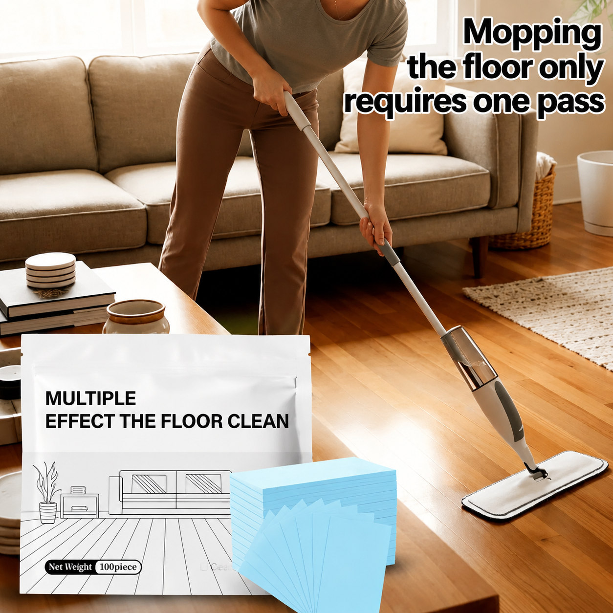 💞LAST DAY 50% OFF ✨Multi-Surface Antibacterial Cleaner for Hardwood, Tile & Laminate