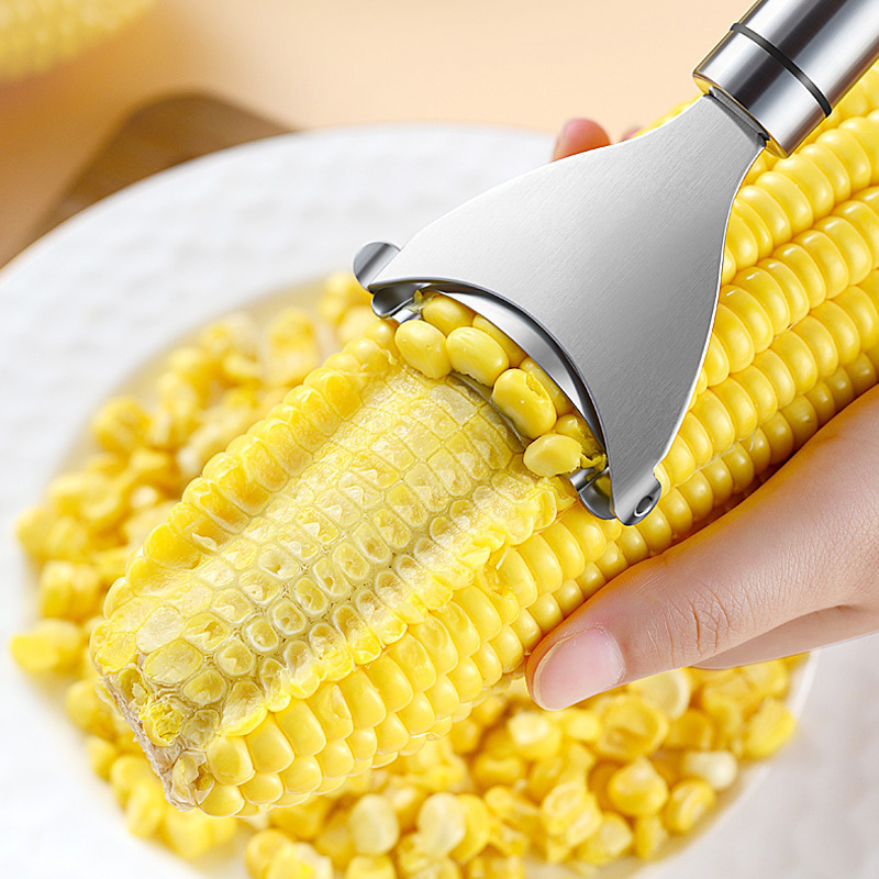 💞LAST DAY 50% OFF ✨🌽Corn Kernel Peeler – Easy Corn Cob Stripper for Quick Kernel Removal