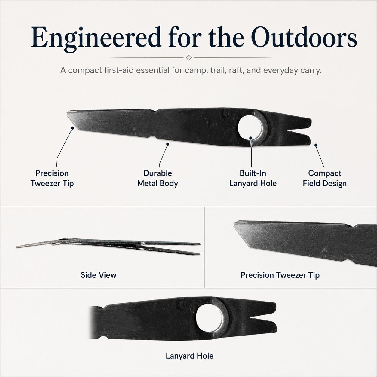 Adventure Tweezers – Your Pocket-Sized First Aid Hero for the Great Outdoors