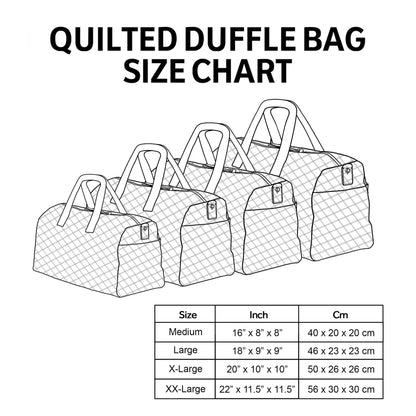 💞LAST DAY 75% OFF ✨Larnto®  Hippie Journey Quilted Duffle Bag UPSELL
