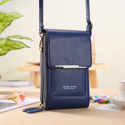 💞LAST DAY 75% OFF ✨👜📱Larnto® Simple and elegant women's touchscreen crossbody phone wallet Upsell