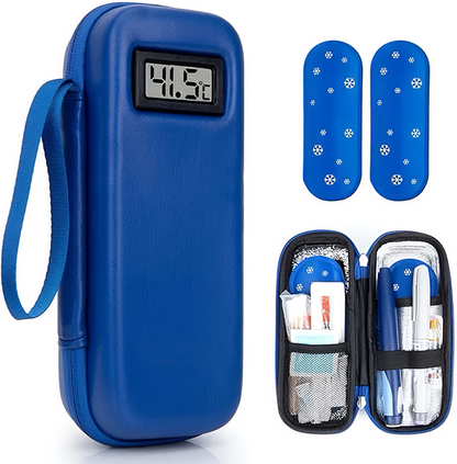 🔥Last Day of Promotion - 50% OFF🔥Larnto®Insulin Cooler Travel Case with Temperature Display