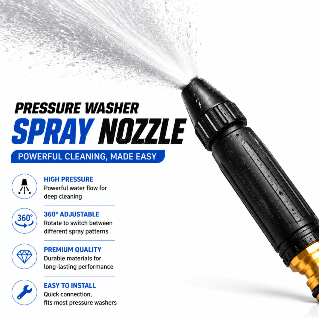 🚗LAST DAY 50% OFF ✨Larnto®Powerful High-Pressure Home Car Wash & Garden Sprayer New