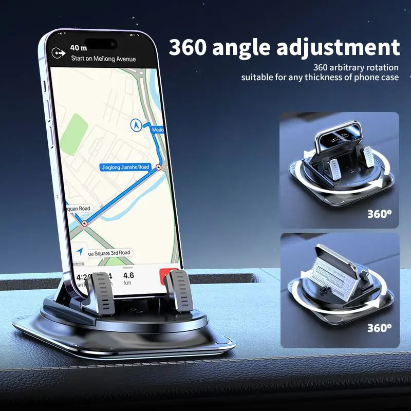 ✨Last Day 75% OFF💦Larnto®360 Degree Rotation Car phone Holder suitablefor car navigation in-car dashboard