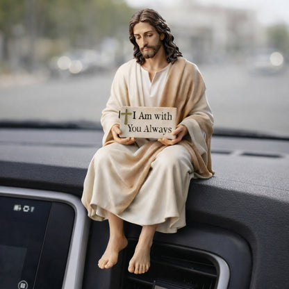🔥Hot Sale 50% OFF -✨Polishpops®  Handcrafted Jesus Figurine✝️Serene Desk Companion🙏