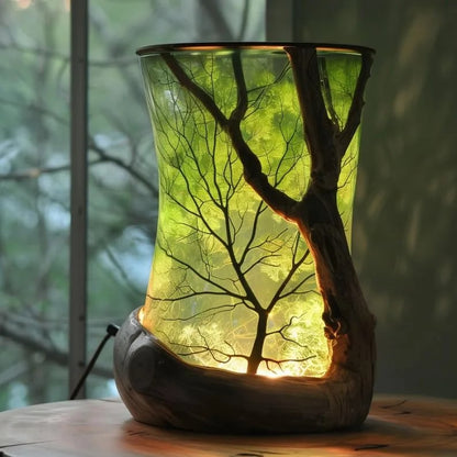 💞LAST DAY 50% OFF ✨🌿Larnto®“Enchanted Forest” Nature-Inspired Ambient Lamp