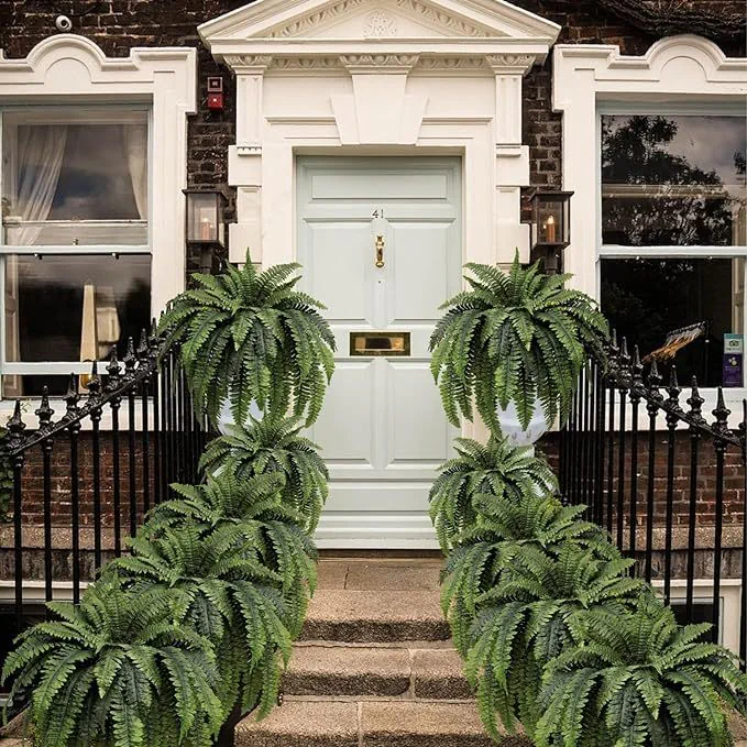 【𝐎𝐟𝐟𝐢𝐜𝐢𝐚𝐥 𝐔𝐒 𝐒𝐭𝐨𝐫𝐞】🏡🌿 𝐀𝐫𝐭𝐢𝐟𝐢𝐜𝐢𝐚𝐥 𝐁𝐨𝐬𝐭𝐨𝐧 𝐅𝐞𝐫𝐧 · 𝐔𝐕-𝐑𝐞𝐬𝐢𝐬𝐭𝐚𝐧𝐭 𝐋𝐢𝐟𝐞𝐥𝐢𝐤𝐞 𝐅𝐚𝐮𝐱 𝐏𝐥𝐚𝐧𝐭 · 🌱𝐅𝐮𝐥𝐥 & 𝐍𝐚𝐭𝐮𝐫𝐚𝐥 𝐆𝐫𝐞𝐞𝐧𝐞𝐫𝐲 𝐟𝐨𝐫 𝐈𝐧𝐝𝐨𝐨𝐫 & 𝐎𝐮𝐭𝐝𝐨𝐨𝐫 𝐃𝐞𝐜𝐨𝐫