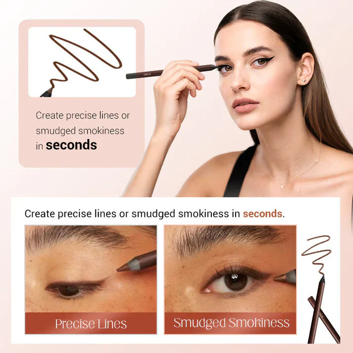💞LAST DAY 75% OFF ✨Waterproof Beachproof Gel Liner