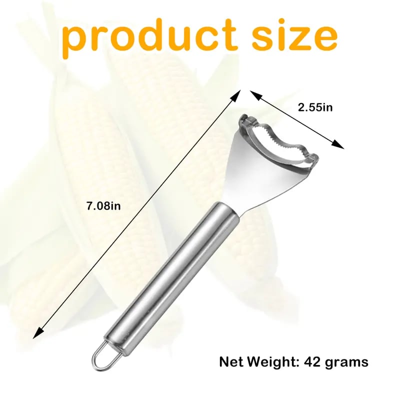 💞LAST DAY 50% OFF ✨🌽Corn Kernel Peeler – Easy Corn Cob Stripper for Quick Kernel Removal