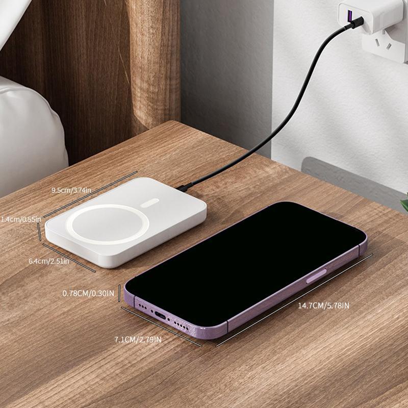 🔋LAST DAY 50% OFF ✨ Magnetic Wireless Power Bank for iPhone – 5000mAh