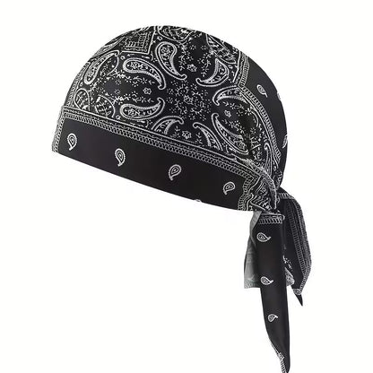 🔥Last Day - 50% OFF🔥 Paisley Cooling Headscarf Cap