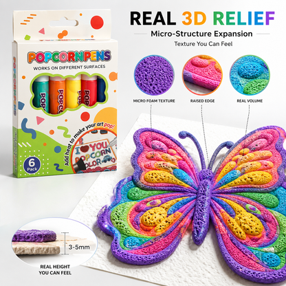 Save 50% by ordering today丨 3D Relief Art Pen – Turn Flat Drawings Into Touchable 3D Art🪄