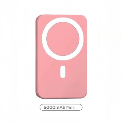 🔋LAST DAY 50% OFF ✨ Magnetic Wireless Power Bank for iPhone – 5000mAh