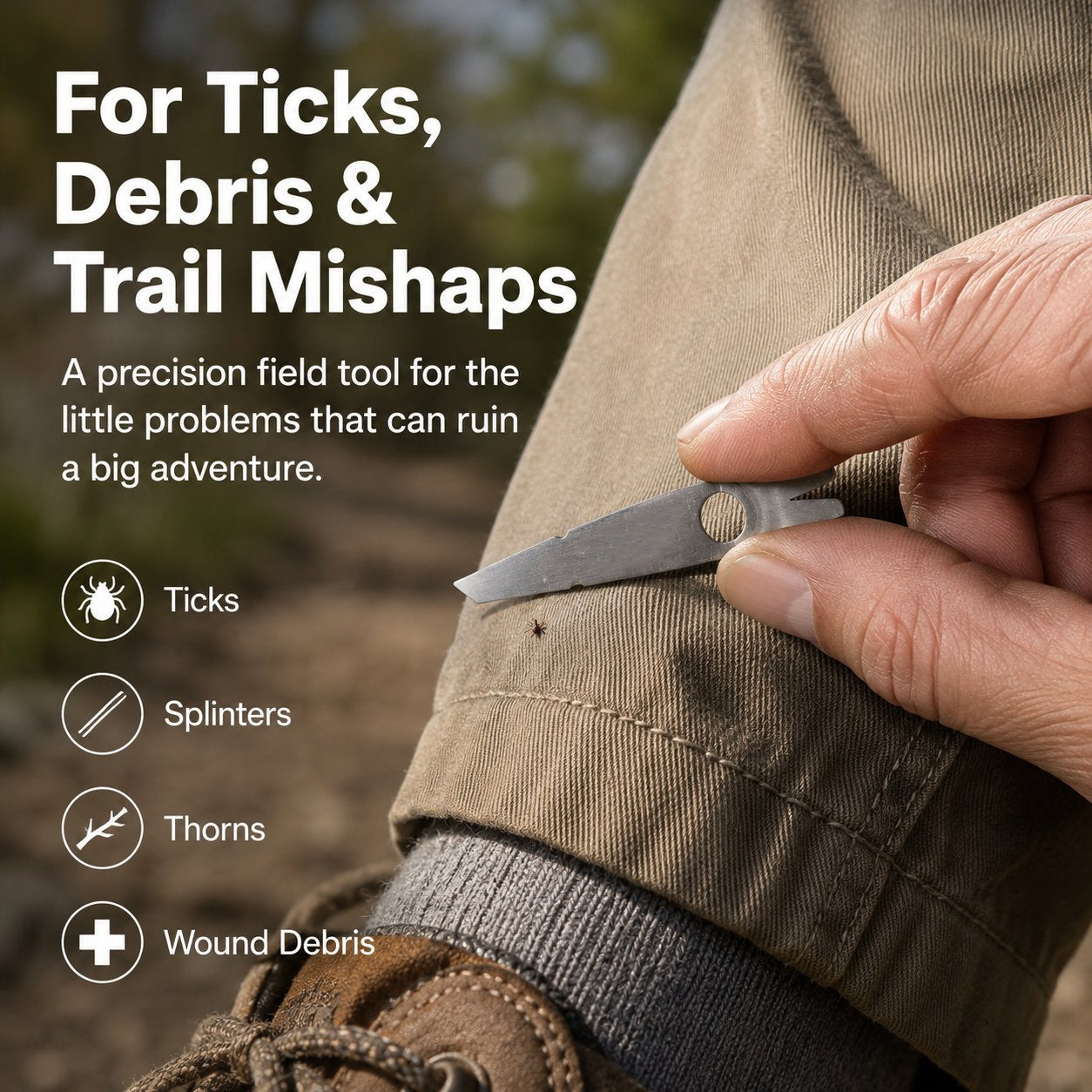 Adventure Tweezers – Your Pocket-Sized First Aid Hero for the Great Outdoors