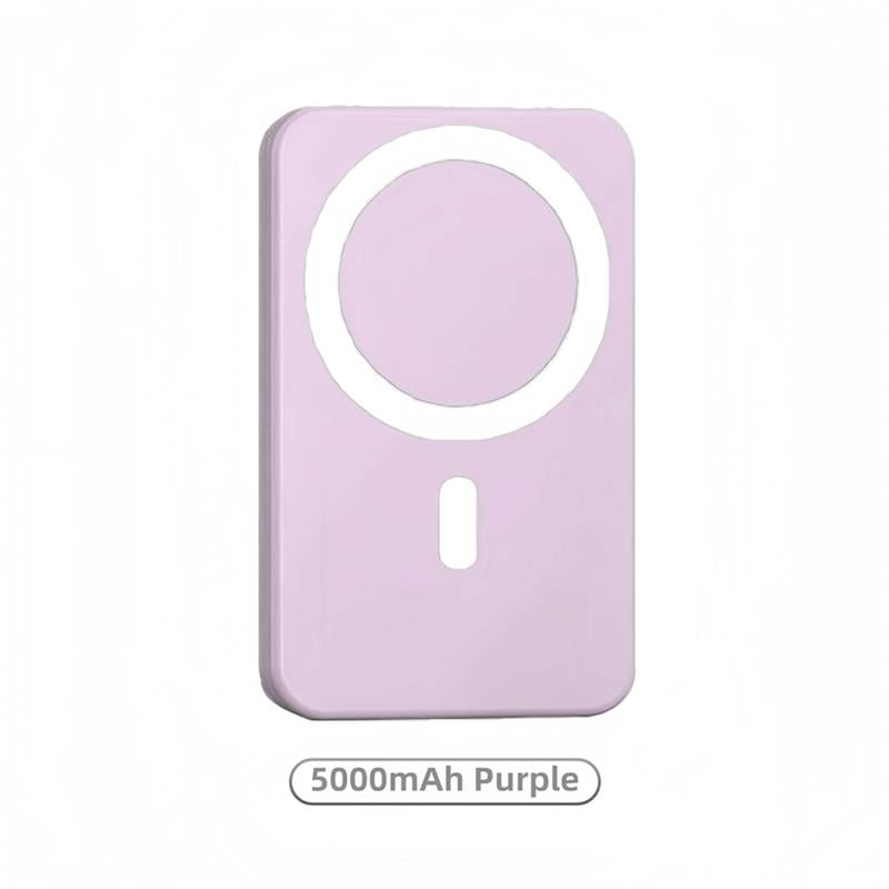 🔋LAST DAY 50% OFF ✨ Magnetic Wireless Power Bank for iPhone – 5000mAh