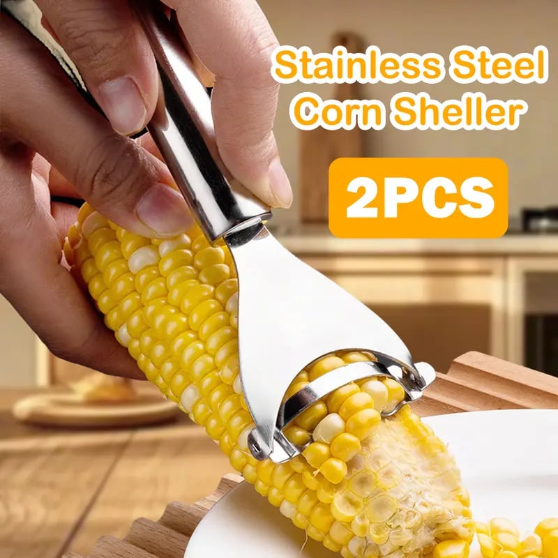 💞LAST DAY 50% OFF ✨🌽Corn Kernel Peeler – Easy Corn Cob Stripper for Quick Kernel Removal