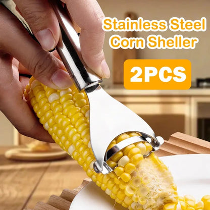 💞LAST DAY 50% OFF ✨🌽Corn Kernel Peeler – Easy Corn Cob Stripper for Quick Kernel Removal