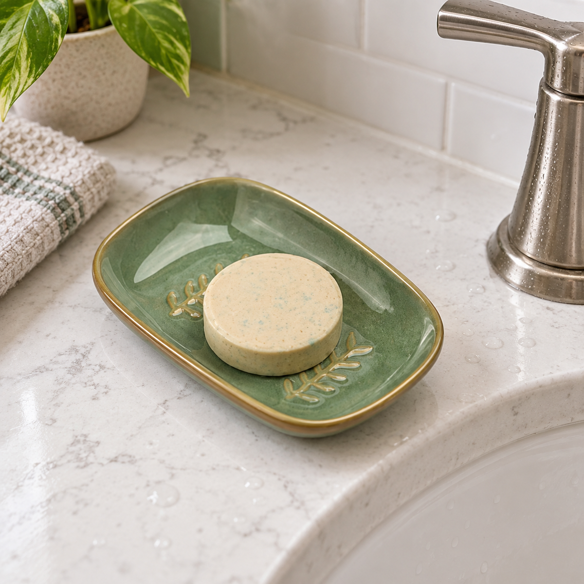 Ceramic Soap Dish For Cleaner Shower