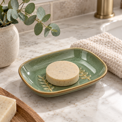 Ceramic Soap Dish For Cleaner Shower