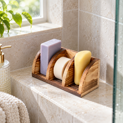 Wood Soap Holder