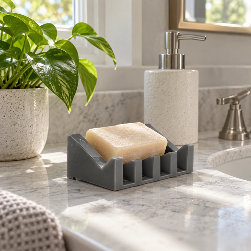 Silicone Soap Dish Set