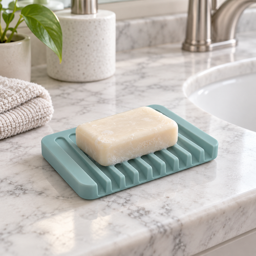 Self Draining Soap Dishes