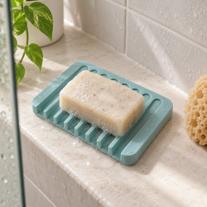 Self Draining Soap Dishes