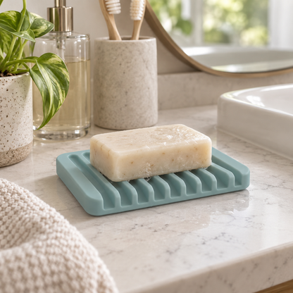 Self Draining Soap Dishes