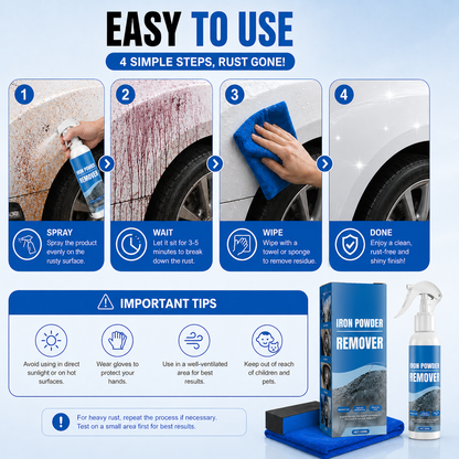 🚘🚗LAST DAY 50% OFF ✨Larnto®Rust-preventing cleaning spray