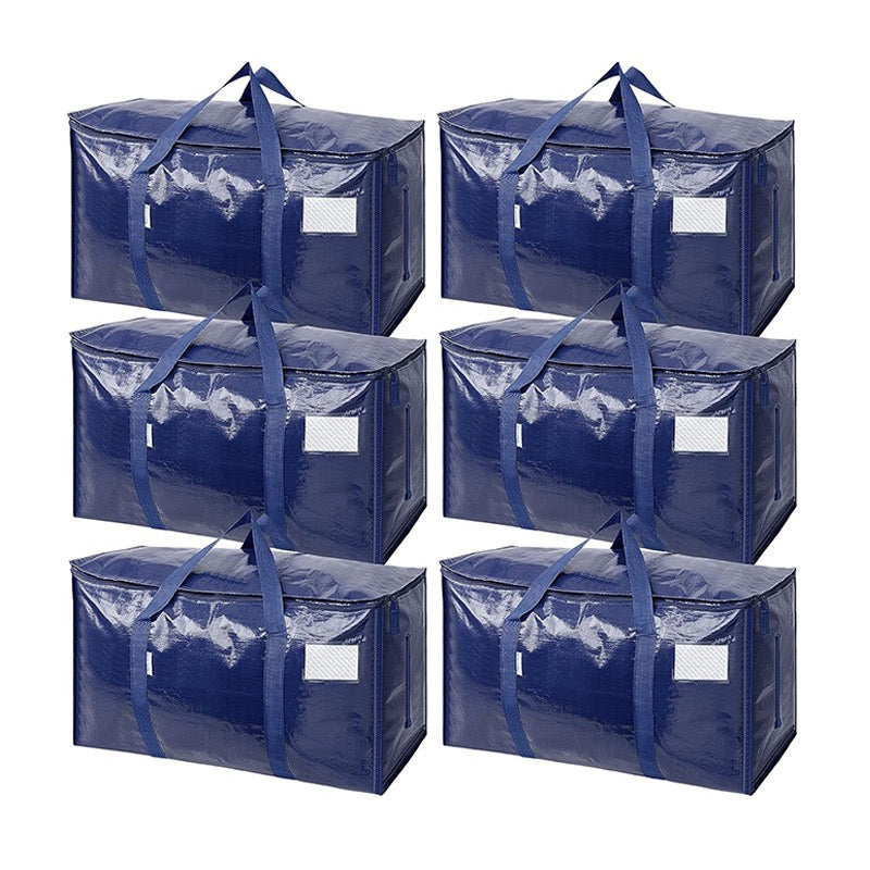 💞LAST DAY 50% OFF ✨24 Gallon Extra Large Moving Bags Heavy Duty with Zippers & Carrying Handles