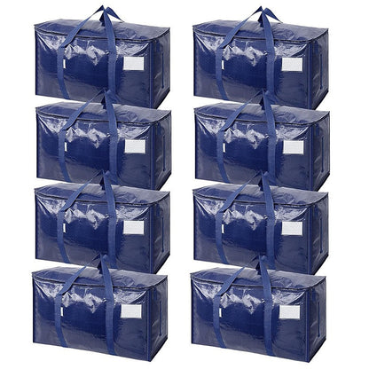 💞LAST DAY 50% OFF ✨24 Gallon Extra Large Moving Bags Heavy Duty with Zippers & Carrying Handles