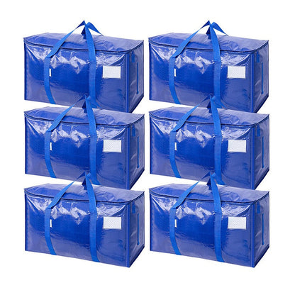 💞LAST DAY 50% OFF ✨24 Gallon Extra Large Moving Bags Heavy Duty with Zippers & Carrying Handles