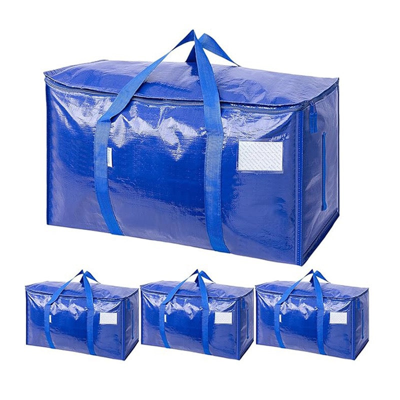 💞LAST DAY 50% OFF ✨24 Gallon Extra Large Moving Bags Heavy Duty with Zippers & Carrying Handles