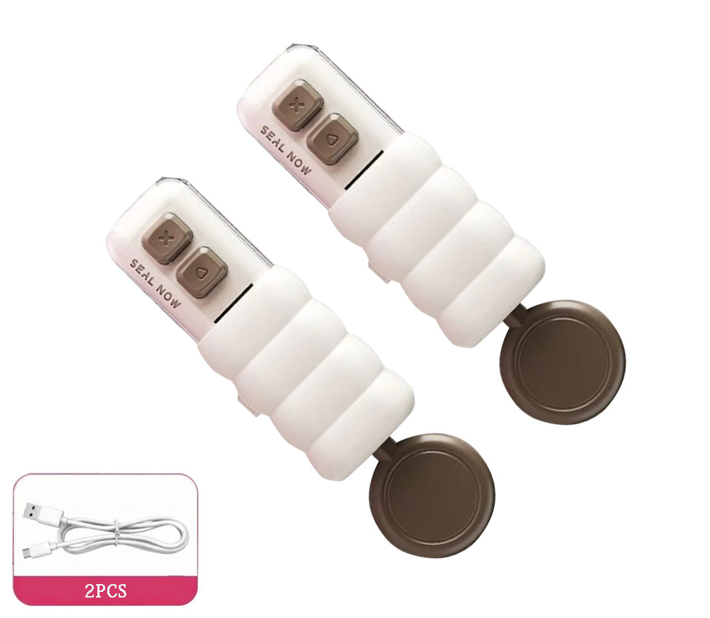 Larnto® 4-in-1 Rechargeable Mini Bag Sealer & Cutter | The Ultimate Food Preservation Tool