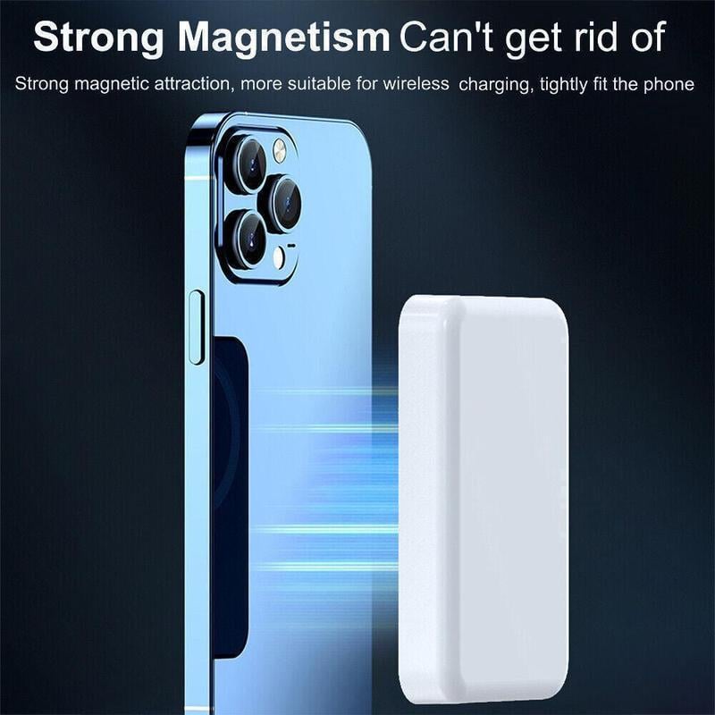 🔋LAST DAY 50% OFF ✨ Magnetic Wireless Power Bank for iPhone – 5000mAh