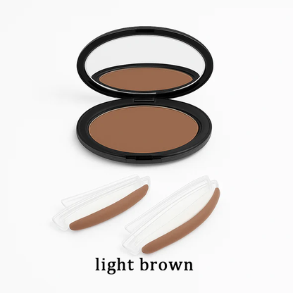 💞LAST DAY 50% OFF ✨Instant Symmetrical Eyebrow Stamp Kit – Effortless Waterproof Brow Powder Makeup