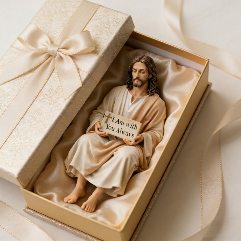 🔥Hot Sale 50% OFF -✨Polishpops®  Handcrafted Jesus Figurine✝️Serene Desk Companion🙏