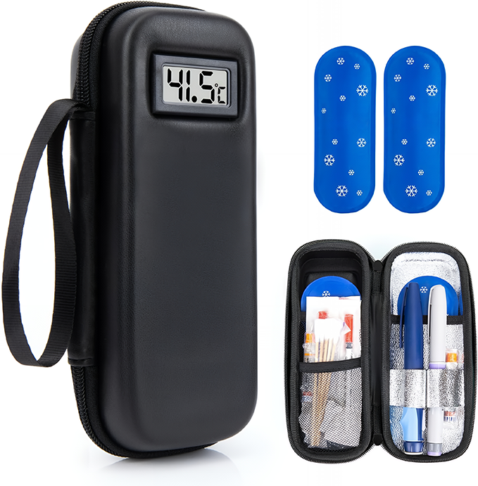 🔥Last Day of Promotion - 50% OFF🔥Larnto®Insulin Cooler Travel Case with Temperature Display