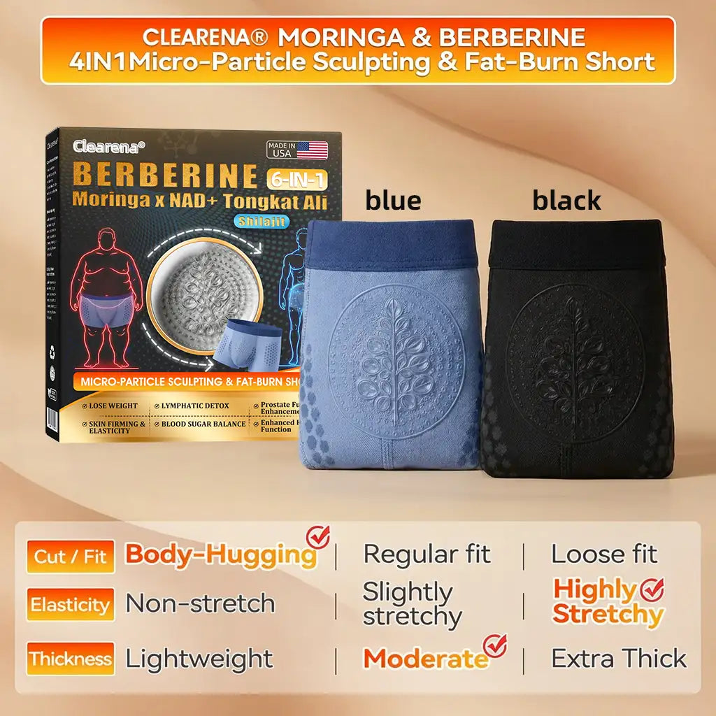 𝐎𝐟𝐟𝐢𝐜𝐢𝐚𝐥 𝐁𝐫𝐚𝐧𝐝 𝐒𝐭𝐨𝐫𝐞 🔥| 🏛️𝐂𝐥𝐞𝐚𝐫𝐞𝐧𝐚® 𝟐𝟎𝟐𝟔 𝐌𝐨𝐫𝐢𝐧𝐠𝐚 x 𝐁𝐞𝐫𝐛𝐞𝐫𝐢𝐧𝐞 x 𝐍𝐀𝐃+ 𝟔-𝐈𝐧-𝟏 𝐌𝐢𝐜𝐫𝐨-𝐏𝐚𝐫𝐭𝐢𝐜𝐥𝐞 𝐒𝐜𝐮𝐥𝐩𝐭𝐢𝐧𝐠 & 𝐅𝐚𝐭-𝐁𝐮𝐫𝐧 𝐒𝐡𝐨𝐫𝐭𝐬 (Women + Men with Enhanced Male Vitality Blend)