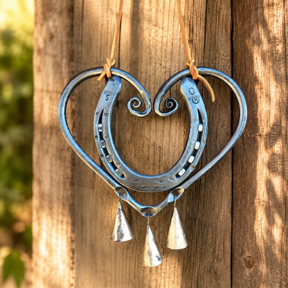 💥LAST DAY 49% OFF🔥The Horseshoe Heart Wind Chime ❤🐎