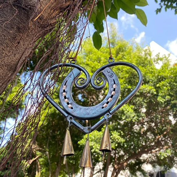 💥LAST DAY 49% OFF🔥The Horseshoe Heart Wind Chime ❤🐎