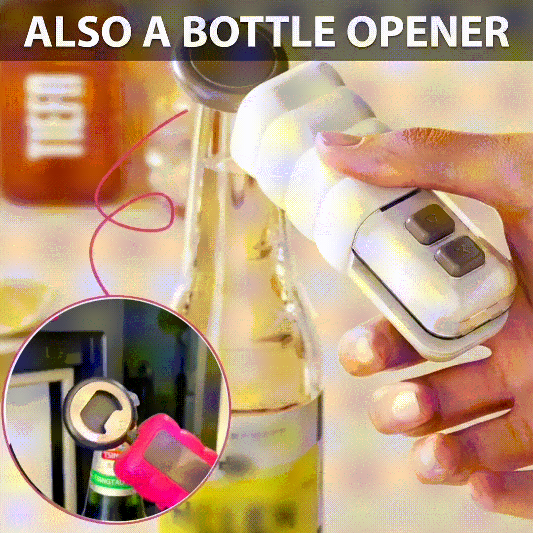 Larnto® 4-in-1 Rechargeable Mini Bag Sealer & Cutter | The Ultimate Food Preservation Tool