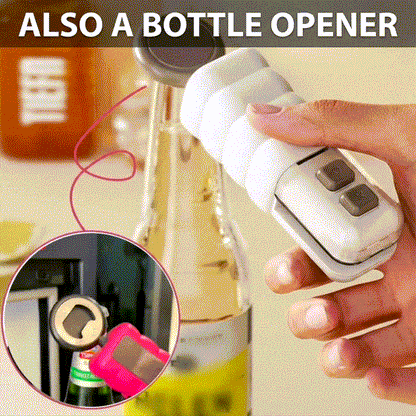 Larnto® 4-in-1 Rechargeable Mini Bag Sealer & Cutter | The Ultimate Food Preservation Tool