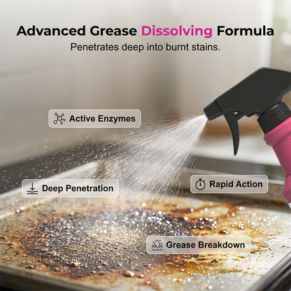 💞LAST DAY 75% OFF ✨Larnto®Duty Grill Degreaser Spray