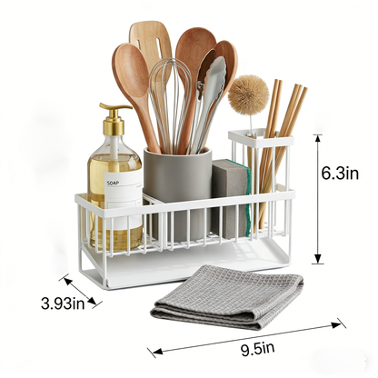 Larnto® Stainless Steel Kitchen Sink Organizer